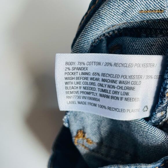 🛍️4 for $20🛍️ Cat & Jack Toddler Shorts Size 4T Denim Casual Shorts Adjustabl - Picture 7 of 9